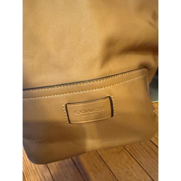 COACH F28915 HADLEY LEATHER LARGE DUFFLE (pu210 - Picture 6 of 8